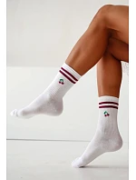 Milena ponožky 0200-237 Čerešňa a pruhy 37-41 Milena ponožky 0200-237 Čerešňa a pruhy 37-41