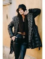 KURTKA DAMSKA ZIMOWA Z KAPTUREM CZARNA model 21242641 - Ann Gissy