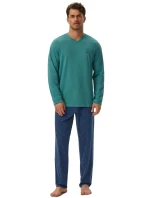 Pánske pyžamo 41906 Joger green - HENDERSON