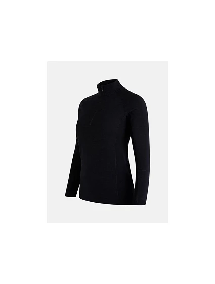 Peak Performance W Magic Half Zip termo tričko černé