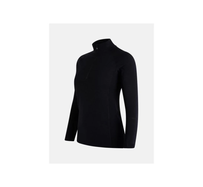 Peak Performance W Magic Half Zip Thermal T-Shirt Black