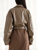Kurtka IT KR model 22561691 ciemny bezowy - FPrice Kurtka IT KR model 22561691 ciemny bezowy - FPrice
