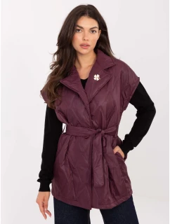 Kamizelka IT KZ model 21334702 bordowy - FPrice