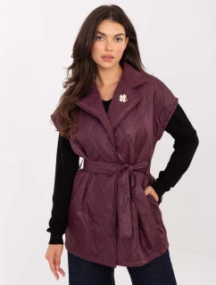 Kamizelka IT KZ model 21334702 bordowy - FPrice