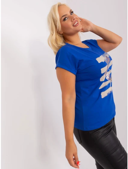 Blúzka RV BZ 8969.92P kobalt