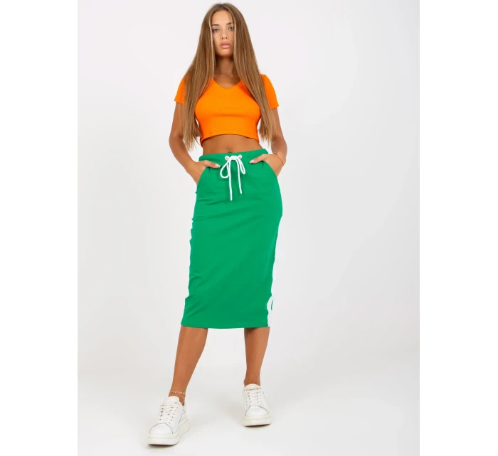 Spódnica RV SD model 21127096 zielony - FPrice