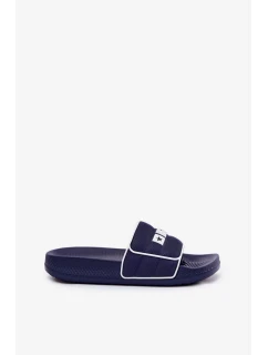 Pánske letné papuče Big Star - granátové