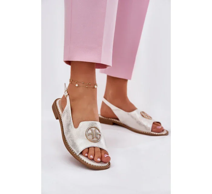 Sandále model 215152 Krok vo veľkom štýle Sandále model 215152 Krok vo veľkom štýle