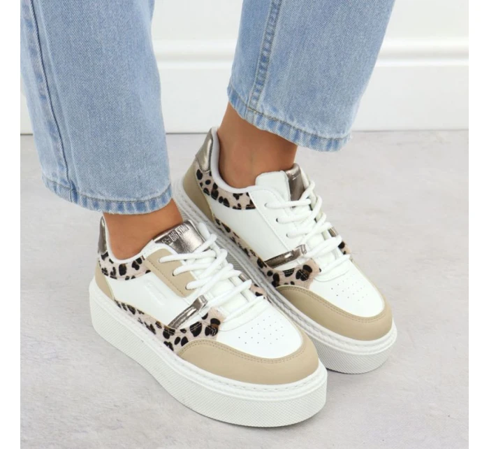 W  sportovní polobotky na platformě model 21305324 - Big Star