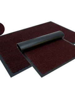 ABSORPČNÁ VSTUPNÁ ROHOŽKA NA TOPÁNKY 40X60CM ČERVENÁ
