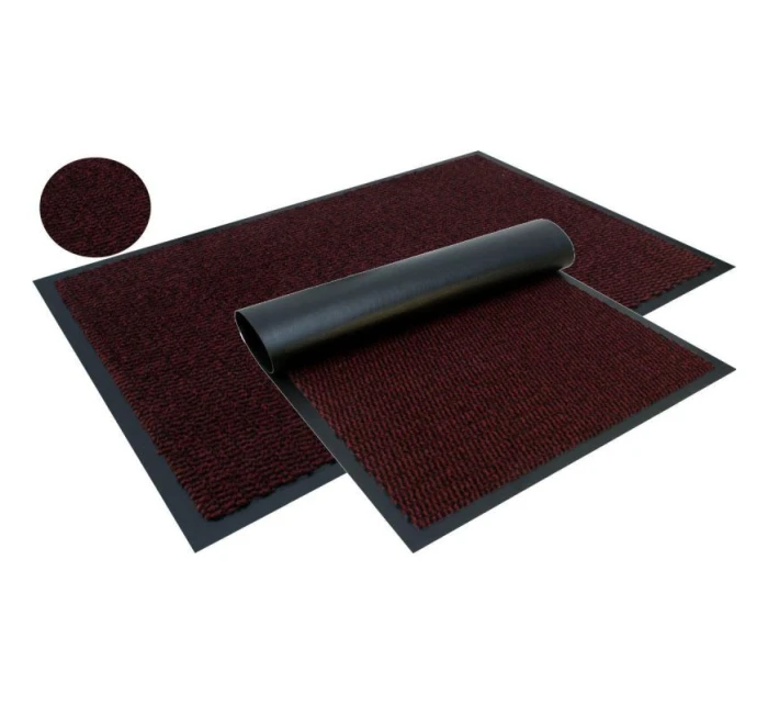 ABSORPČNÁ VSTUPNÁ ROHOŽKA NA TOPÁNKY 40X60CM ČERVENÁ