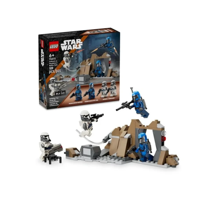LEGO Star Wars 75373 Prepad na Mandalore - bojová súprava