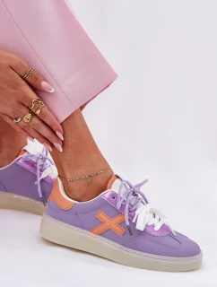 Nízké Dámské Sportovní Boty Fialové model 21685910 - Boto