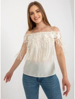 Blúzka AT BZ 1801.87 svetlo béžová