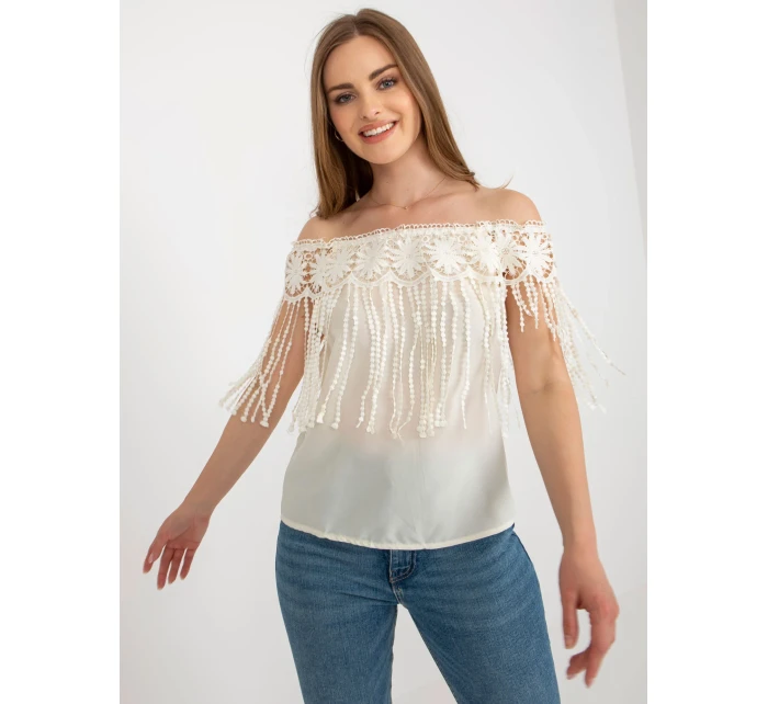 Blúzka AT BZ 1801.87 svetlo béžová