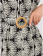 Šaty D74516M30485B čierne