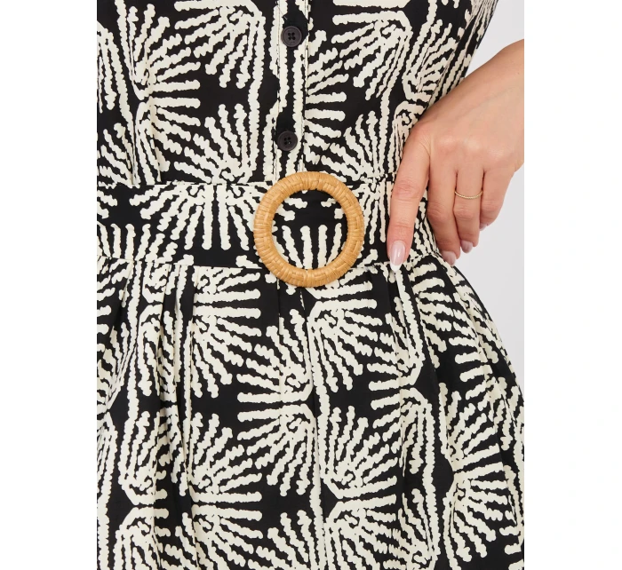 Šaty D74516M30485B čierne