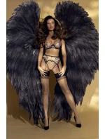 Špagát V-10808 béžovo-čierny - Axami