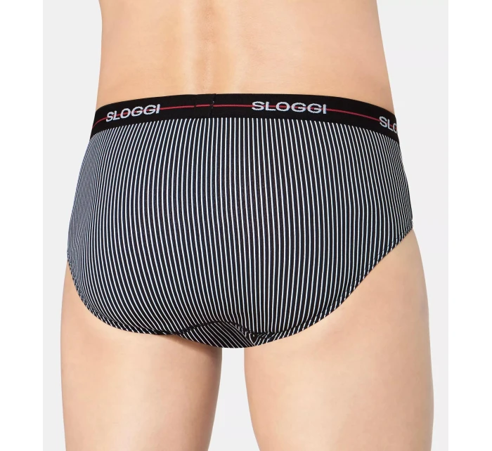 sloggi pánske Start Midi C2P box - RED - SLOGGI RED - SLOGGI