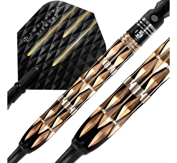 Šípky Harrows RED HORIZON 90% softip ImperialDiamond