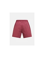 Dámske šortky PEAK PERFORMANCE W Outdoor Cargo Shorts, červené