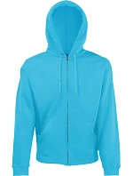Fruit of the Loom Classic Hooded Sweat Jacket Mikina s kapucňou 16.2062 azúrovomodrá Fruit of the Loom Classic Hooded Sweat Jacket Mikina s kapucňou 16.2062 azúrovomodrá