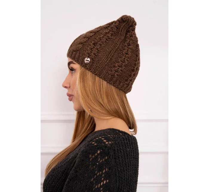 Fleecová čiapka Rabbid K237 cappuccino
