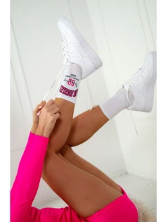 Dámské Bavlněné Ponožky  Bílé model 21690187 - Milena