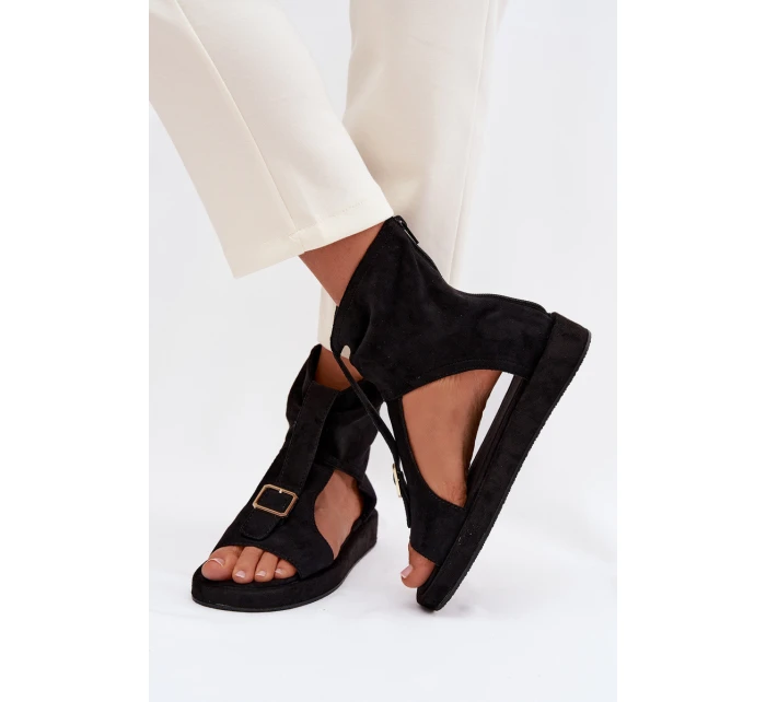 Dámské sandály s horní částí Černé Coralya Dámské sandály s horní částí Černé Coralya