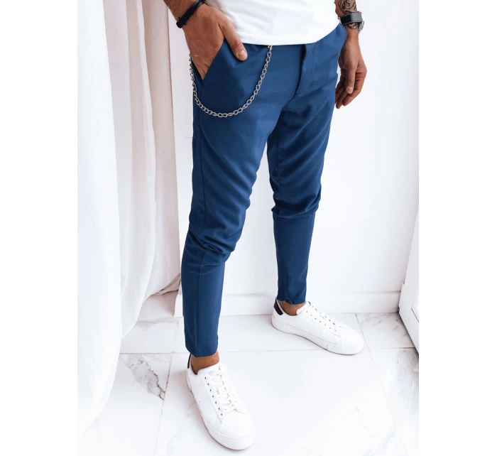 Pánské ležérní tmavě modré kalhoty Dstreet model 21969026 - FashionStreet Pánské ležérní tmavě modré kalhoty Dstreet model 21969026 - FashionStreet
