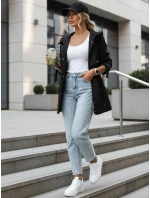 Parka damska przejściowa z kapturem czarna model 22025135 - FashionStreet