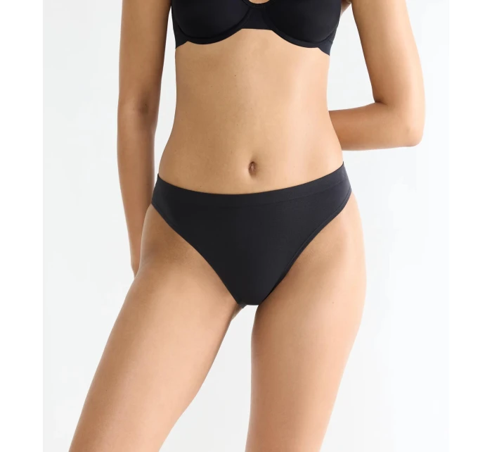 sloggi GO Sense High leg 2P - BLACK - SLOGGI BLACK - SLOGGI