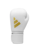 Bielo-zlaté boxerské rukavice Adidas SPEED 50