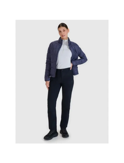 Dámská trekingová péřová bunda model 21434027 s výplní Primaloft Silver - 4F