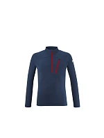 M model 21448899 Zip Ls Tričko námořnická modrá - Millet M model 21448899 Zip Ls Tričko námořnická modrá - Millet