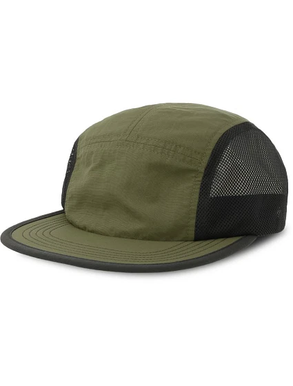 Atlantis Headwear Erie 5-panelová skladateľná čiapka 33.0269 olivová