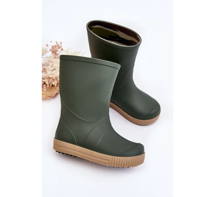 Dětské holínky Wave  Zelené model 21642726 - Boto