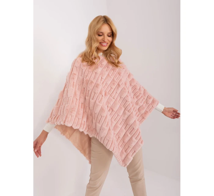 Poncho AT PN 2347.68 svetlo ružová