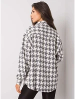 Košeľa EM KS 178.34 biela a šedá