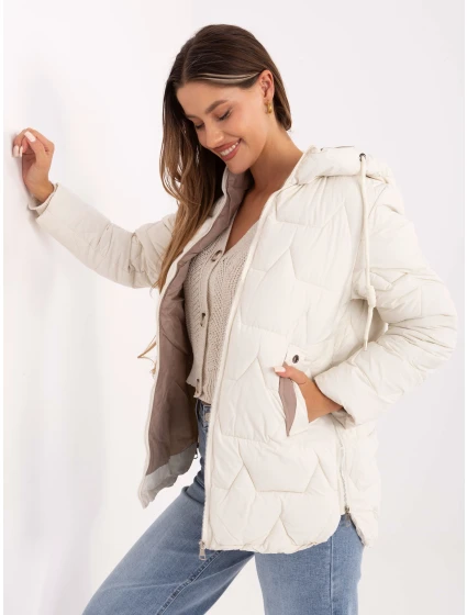 Kurtka MBM KR model 21217645 ecru - FPrice Kurtka MBM KR model 21217645 ecru - FPrice