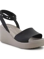 Dámske sandále Brooklyn s remienkom 209406-07H black - Crocs