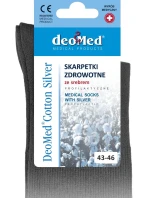 Ponožky model 7432129 COTTON SILVER - JJW DEOMED Ponožky model 7432129 COTTON SILVER - JJW DEOMED