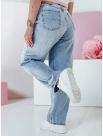 Dámské džínové kalhoty modré Dstreet model 21988279 - FashionStreet