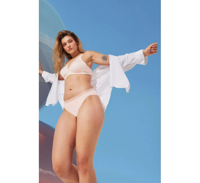 Dámske nohavičky BODY ADAPT Twist High leg - POWDER ORANGE - oranžová 00BG - SLOGGI Dámske nohavičky BODY ADAPT Twist High leg - POWDER ORANGE - oranžová 00BG - SLOGGI