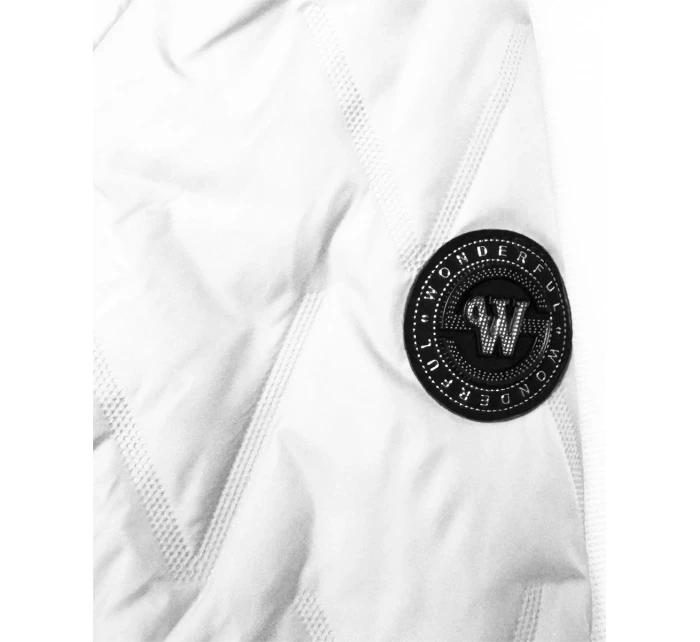 kurtka damska z  Goodlookin biała model 22019131 - S'WEST