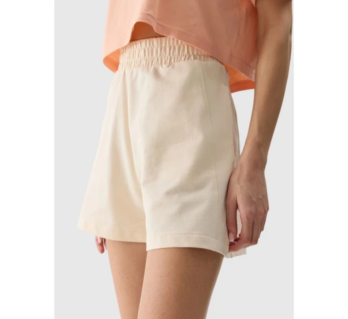 Dámske bavlnené teplákové šortky 4F Dámske bavlnené teplákové šortky 4F