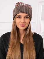 Dámska čiapka Iris K348 cappuccino