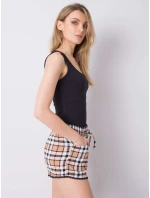 Szorty model 21156151 jasny brązowy - FPrice Szorty model 21156151 jasny brązowy - FPrice