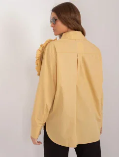 Košeľa LK KS 509612.28 tmavo žltá