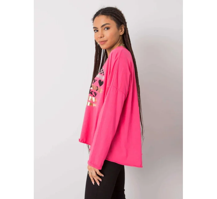 Dámská bavlněná halenka s potiskem model 16307015 - FPrice